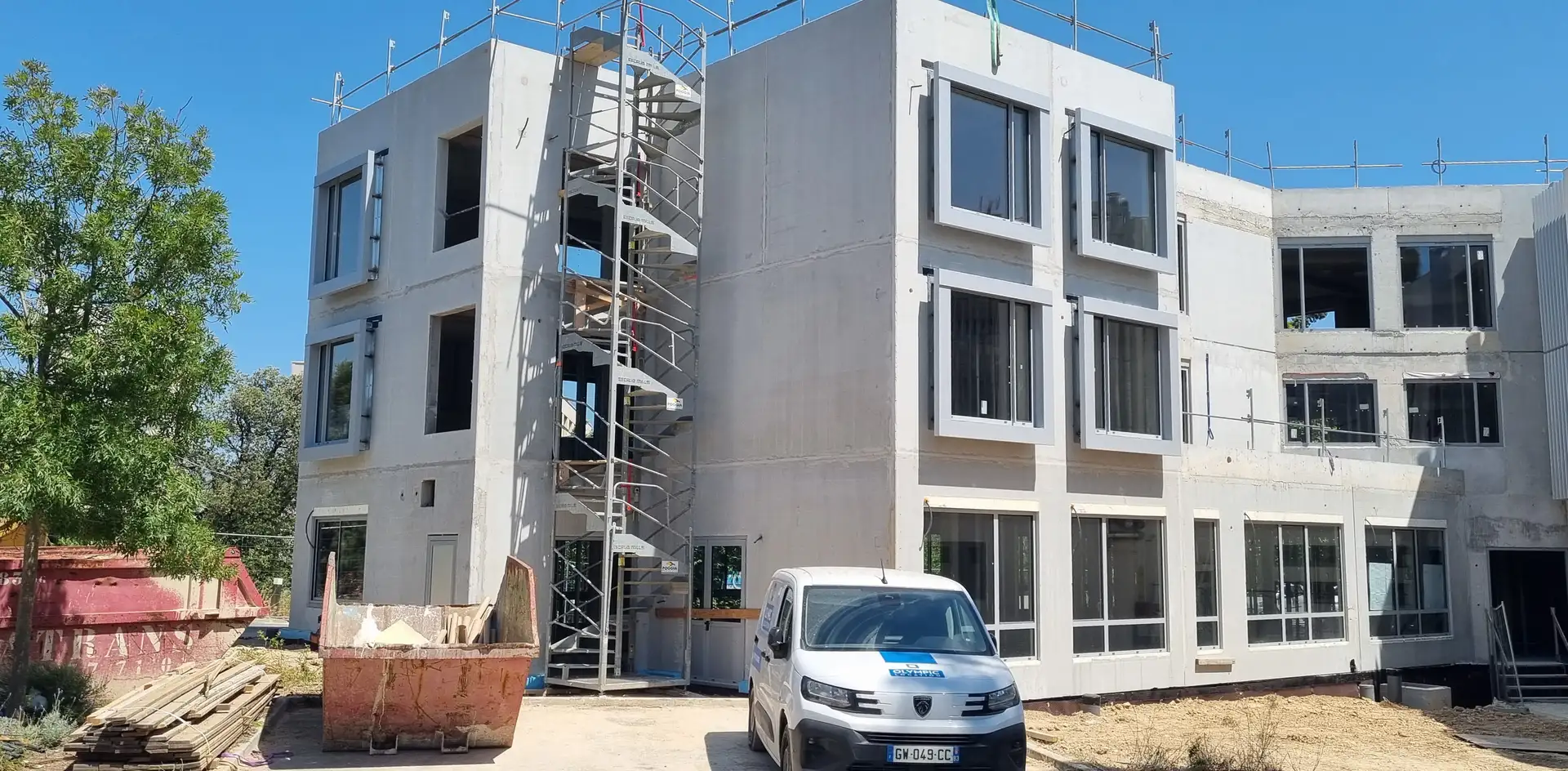 Architecture agrandissement Clinique Sainte Marthe Saint Joseph